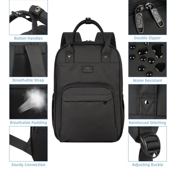 Black Backpack - Picture 1 of 16